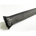 Résistance à une résistance à une abrasion élevée Sleev tressé en fibre de carbone